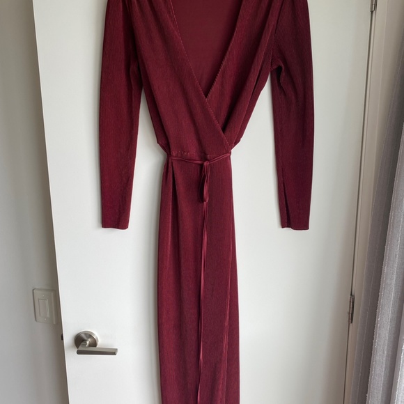 Cranberry Charles Henry Wrap Dress - Picture 2 of 7